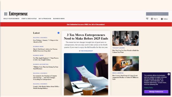 entrepreneur.com (Approval Basis)