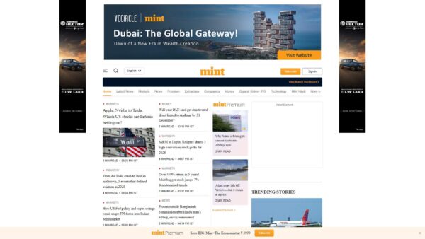 livemint.com (With Index)