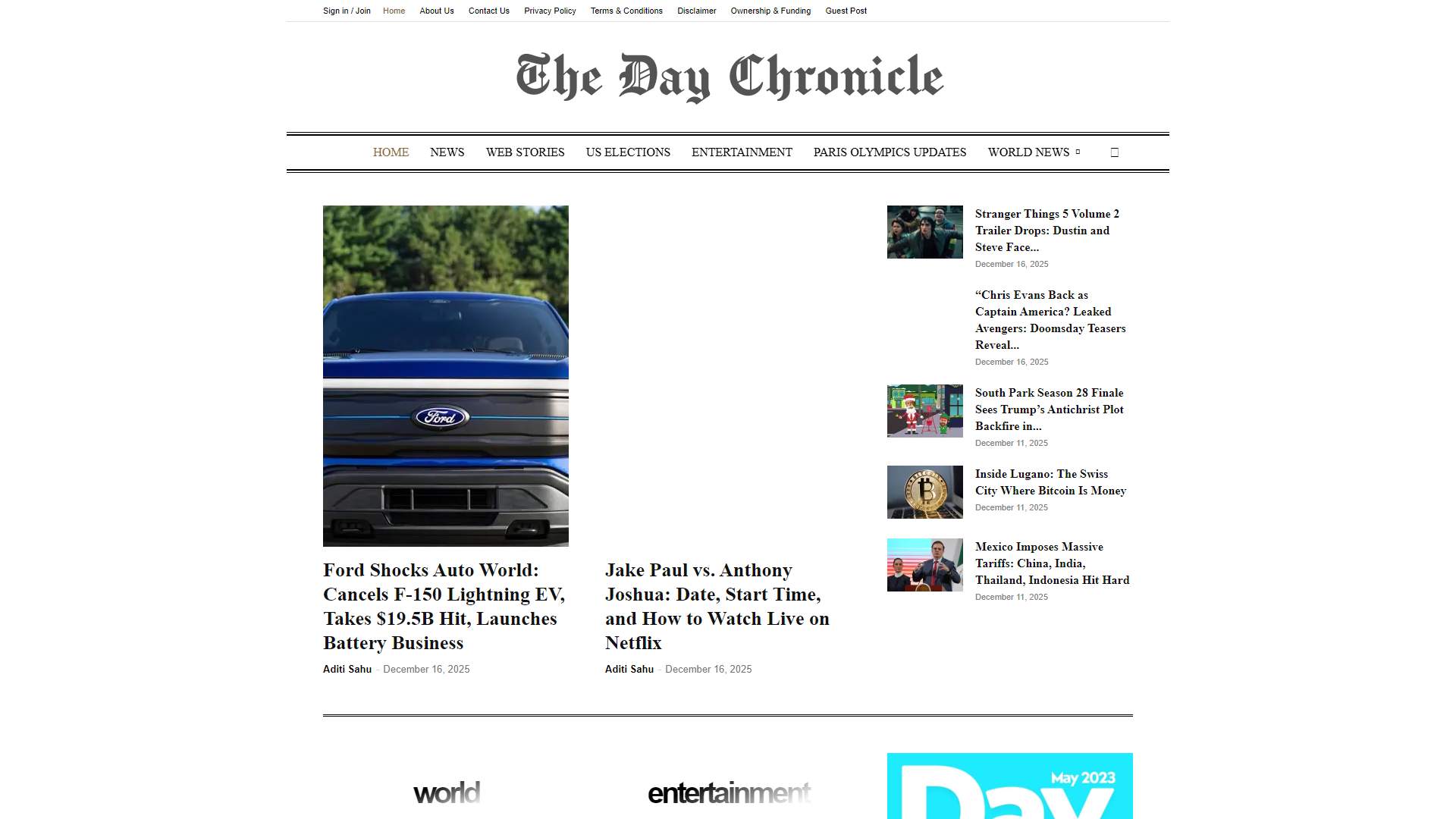 thedaychronicle.com