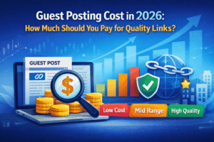 Guest posting cost comparison for quality backlinks