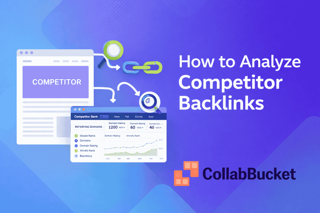 how to analyze competitor backlinks for SEO strategy
