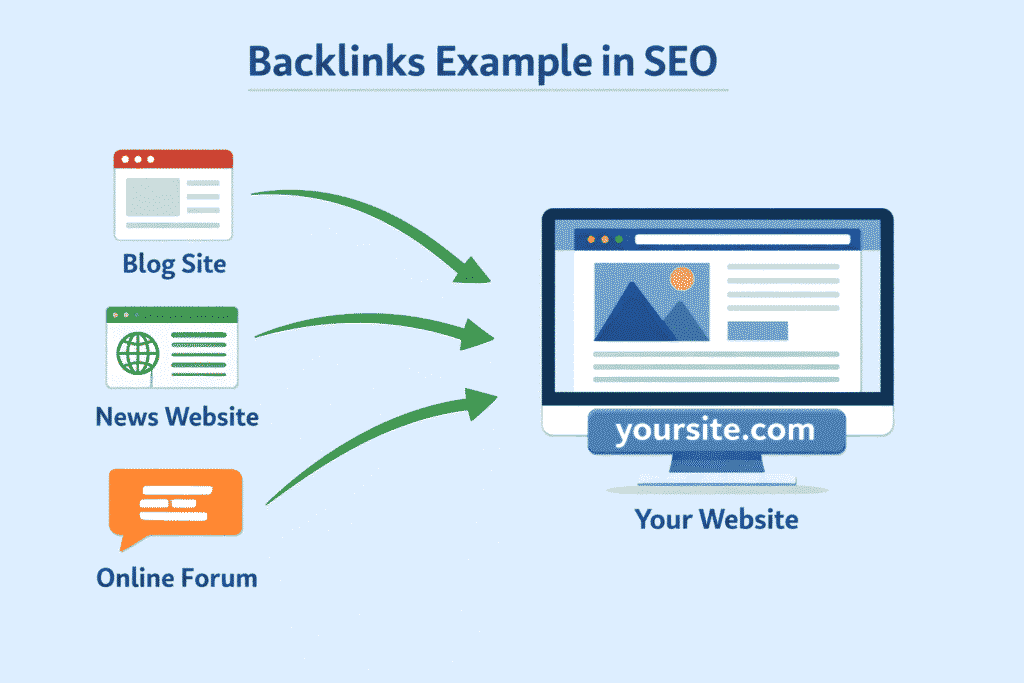 backlinks example in SEO